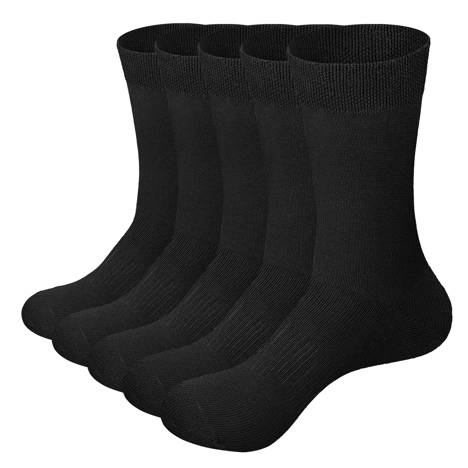 YUEDGE Meias masculinas de bambu, de alta qualidade, finas, para o verão, respiráveis, casuais, para negócios, meias para golfe, tamanho grande 37-46 EU