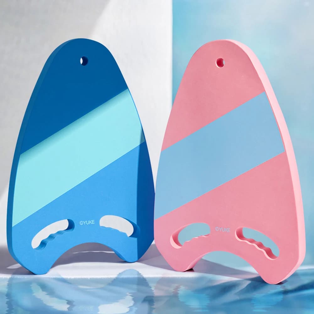 Prancha flutuante de natação premium para adultos e crianças – design colorido, 3 cm de espessura, formato simplificado, fácil de segurar, material EVA durável