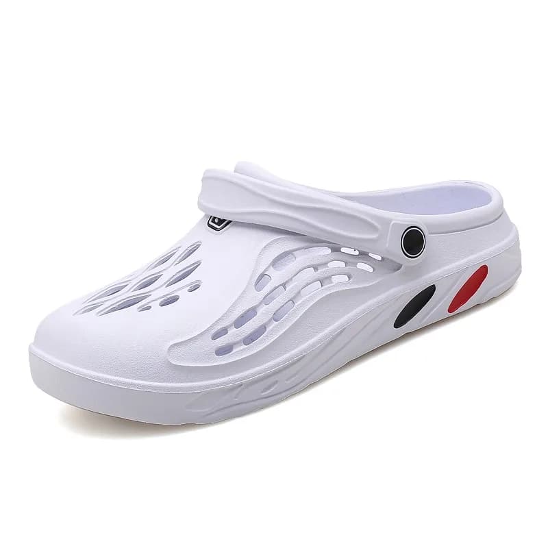 2023 eva verão praia slides sapatos masculinos sandália para masculino sandálias casuais buraco sapatos de jardim tamancos calçados masculinos