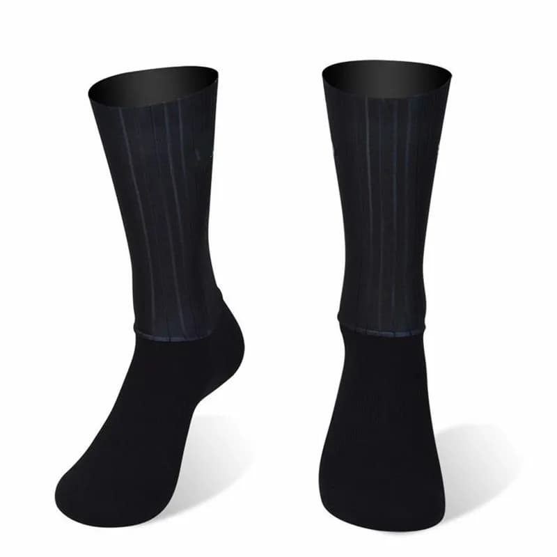 Meias de Ciclismo Antiderrapantes de Silicone Whiteline para Verão, Meias Esportivas Masculinas para Bicicleta e Corrida, Calcetines Ciclismo