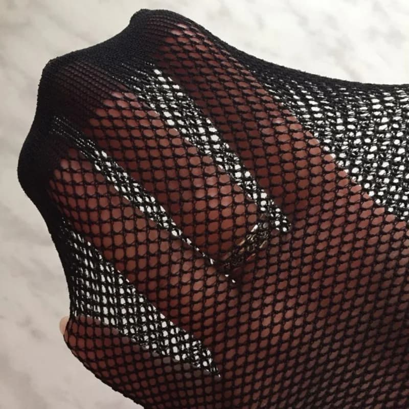 Mulheres sexy lingerie meias liga cinto listra meias elásticas preto fishnet meia coxa pura meia-calça dropship