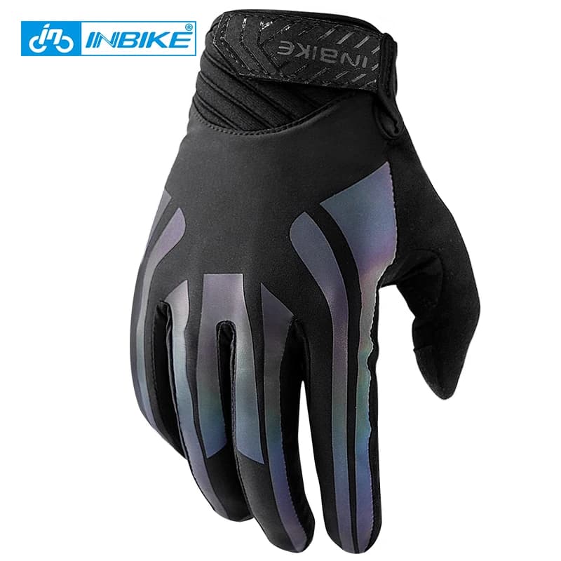 Inbike ciclismo luvas de dedo tocável estrada mountain bike luvas quatro estações esportes fitness ao ar livre acessórios da bicicleta