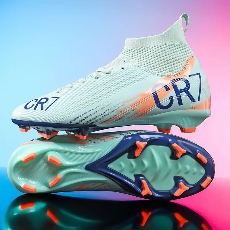 Novas Chuteiras de Futebol Masculinas em Promoção: Chuteiras de Futsal Profissionais de Alta Qualidade, Unissex, Ultraleves TF/FG
