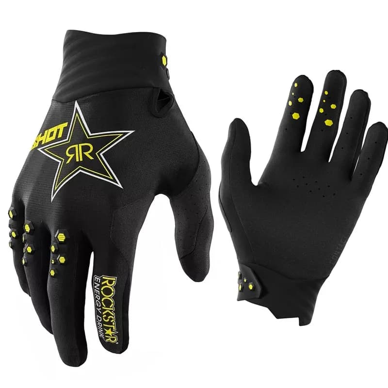 Unisex Todas as Estações Luvas, Motocicleta Gear, MTB, MX, Ciclismo Off-Road, Corrida, Equitação de Motocross