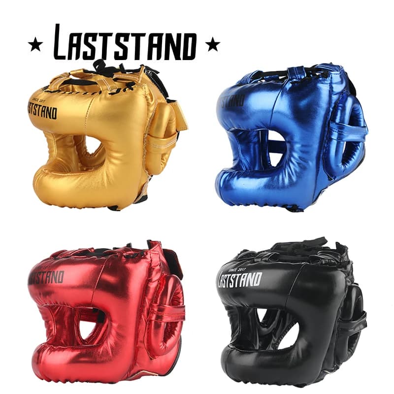 Capacete de boxe sanda treinamento cabeça protetor guarda boxe muay chapelaria thai capacete kickboxing cabeça engrenagem equipamentos de proteção ginásio
