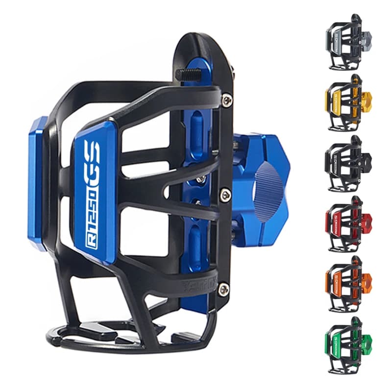 Para bmw r1250 gs r 1250 gsa r 1250gs hp aventura motocicleta garrafa de água gaiola suporte copo montagem acessórios