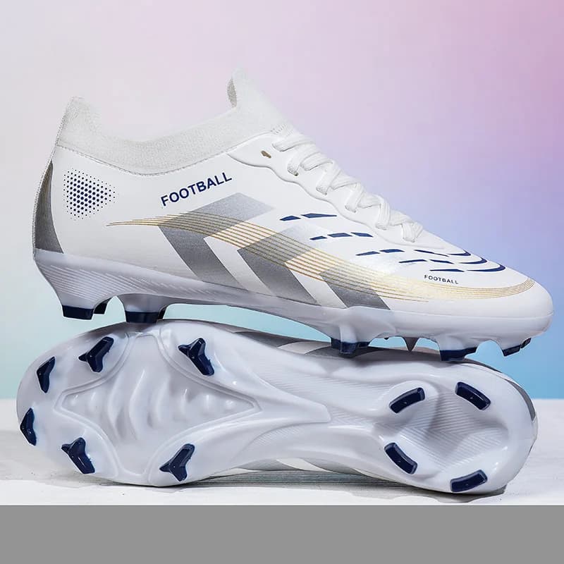 Novos homens botas de futebol chuteiras profissionais futsal jogo sapatos de futebol venda quente tf/fg unisex ultraleve tênis de alta qualidade