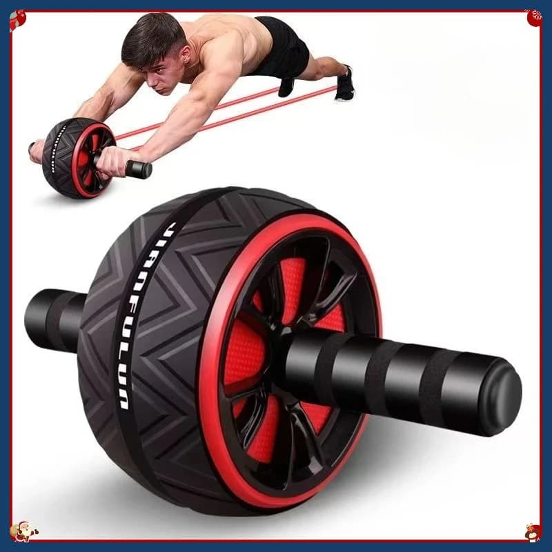 Roda Abdominal para Treino de Core, Equipamento de Exercício para Abdômen e Ginástica em Casa