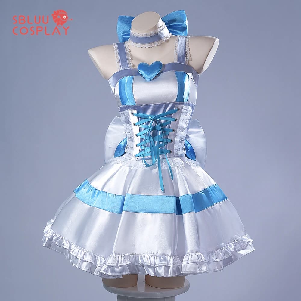Sbluucosplay meia-calça traje heroína anarquia anjo meia cosplay vestido festa de halloween roupa feita sob encomenda