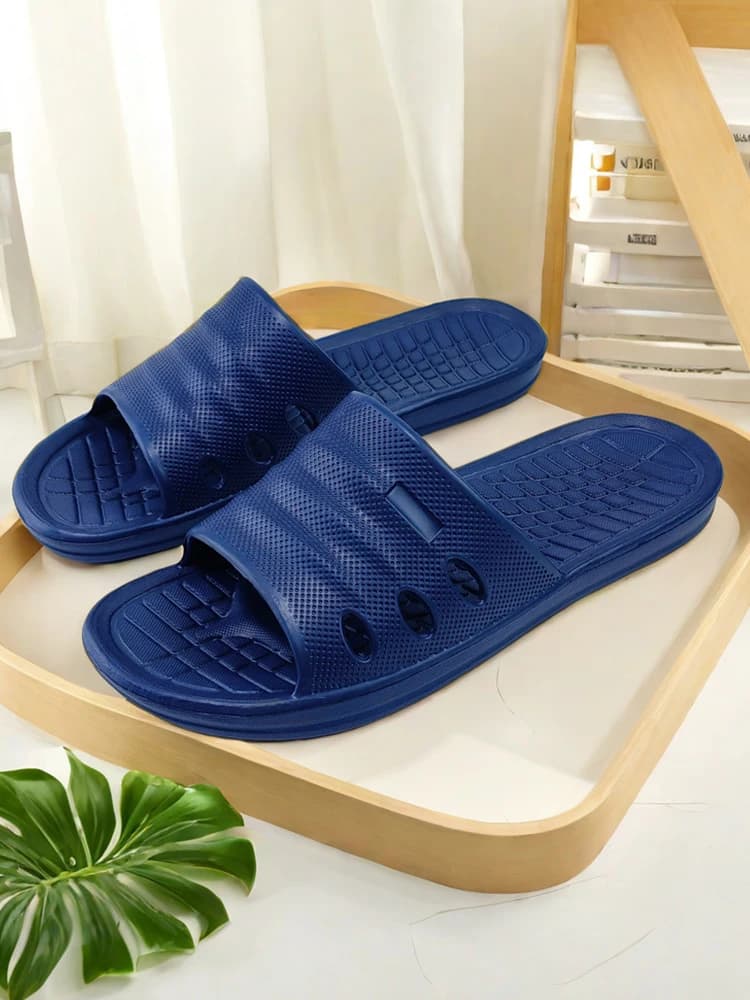 Chinelos de EVA Macios para Homens e Mulheres, Antiderrapantes, Leves, para Banheiro, Uso Interno e Externo, Sandálias de Praia