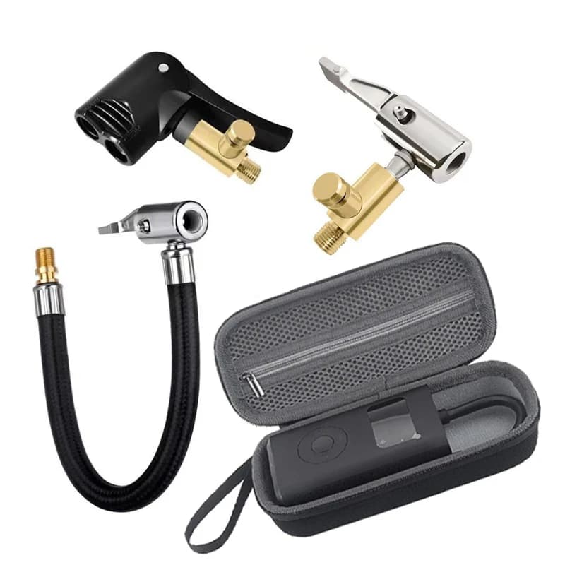 Adaptador de válvula schrader de bicicleta, adaptador de bomba para xiaomi bomba de ar 1s, inflador de pneus de bicicleta, compressor de bomba de ar xaomi 2, acessórios
