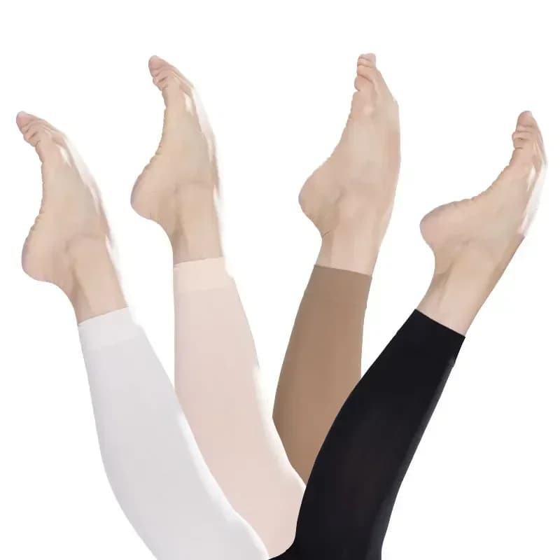 Novas mulheres meias de barriga sem pés meias de dança meninas meia-calça para dança latina ballet leggings collants de ginástica 60d
