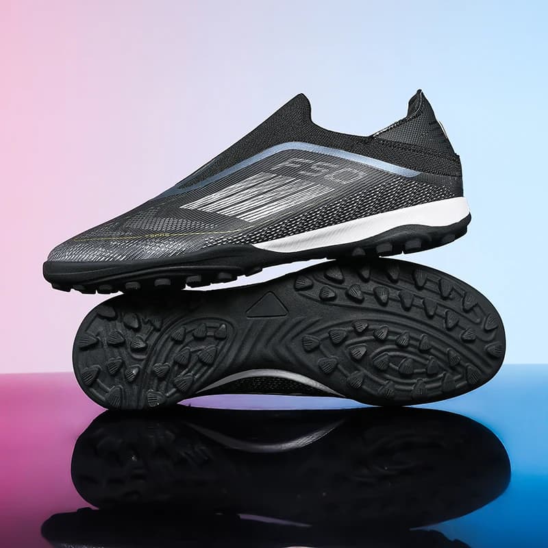 Chuteiras de Futebol Masculinas para Treino e Jogo TF, Futsal, Ultraleves, Respiráveis, com Travas Longas, para Campo Interno, Dropshipping