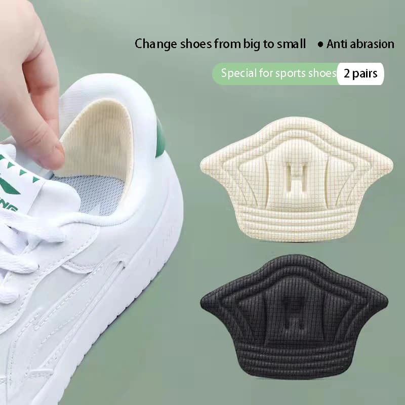 1 par/2 pçs tênis remendo almofadas de calcanhar palmilha remendo sapatos volta adesivo almofada inserção palmilha mais grosso protetor de calcanhar adesivo traseiro