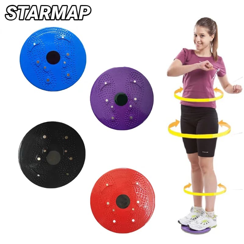 Disco de Torção para Cintura, Prancha de Equilíbrio Fitness, Treinador para Perda de Peso, Plataforma Magnética de Massagem, Pedal de Treinamento Twister
