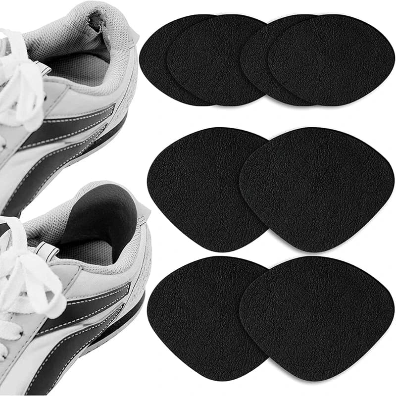 Remendo de sapato adesivo de calcanhar vamp reparação sapatos palmilhas protetor de calcanhar calcanhar buraco reparação forrado anti-desgaste auto-adesivo ferramenta de cuidados com os pés