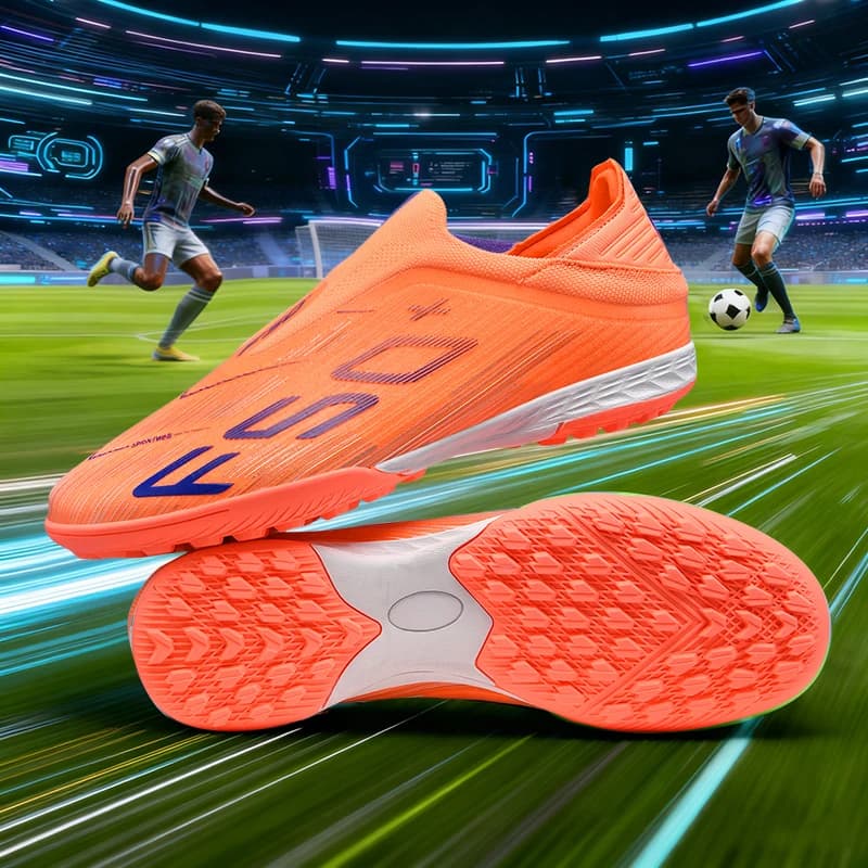 Novas Chuteiras de Futebol Masculinas para Gramado e Futsal, Confortáveis, Ultraleves, Antiderrapantes, para Campo e Salão, Adulto