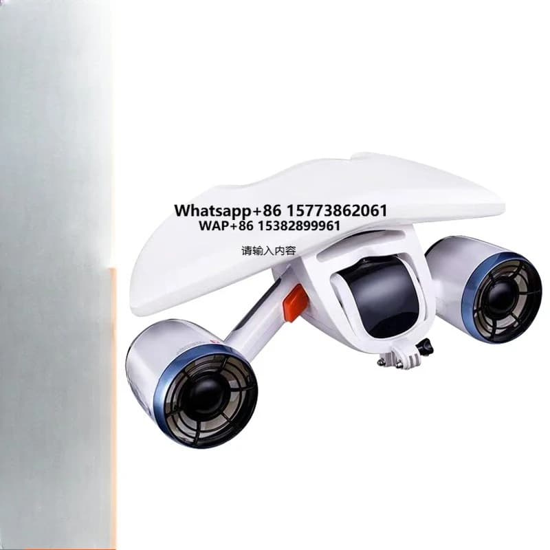 Propulsor Subaquático para Snorkeling - Motores de Plástico Branco Polar com Velocidade de 1,5m/S
