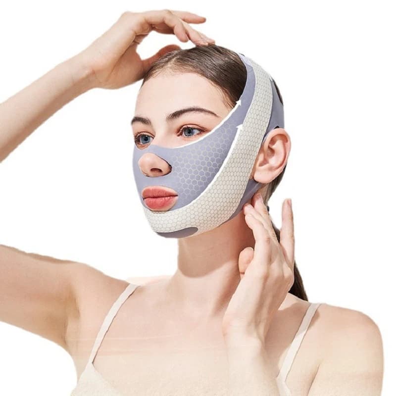 V Shaper Facial Emagrecimento Bandagem, Face-Lift com o sono, Relaxamento Shape Lift, Reduzir o queixo duplo, Thining Band, Massagem