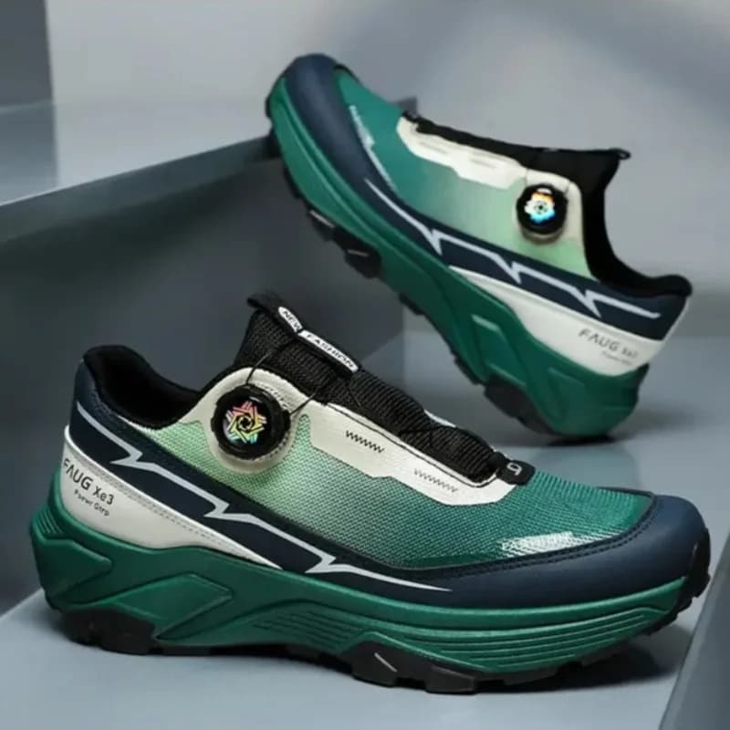 Tênis para homens fivela rotativa malha sapatos esportivos moda respirável casual série original sapatos masculinos tênis couro masculino