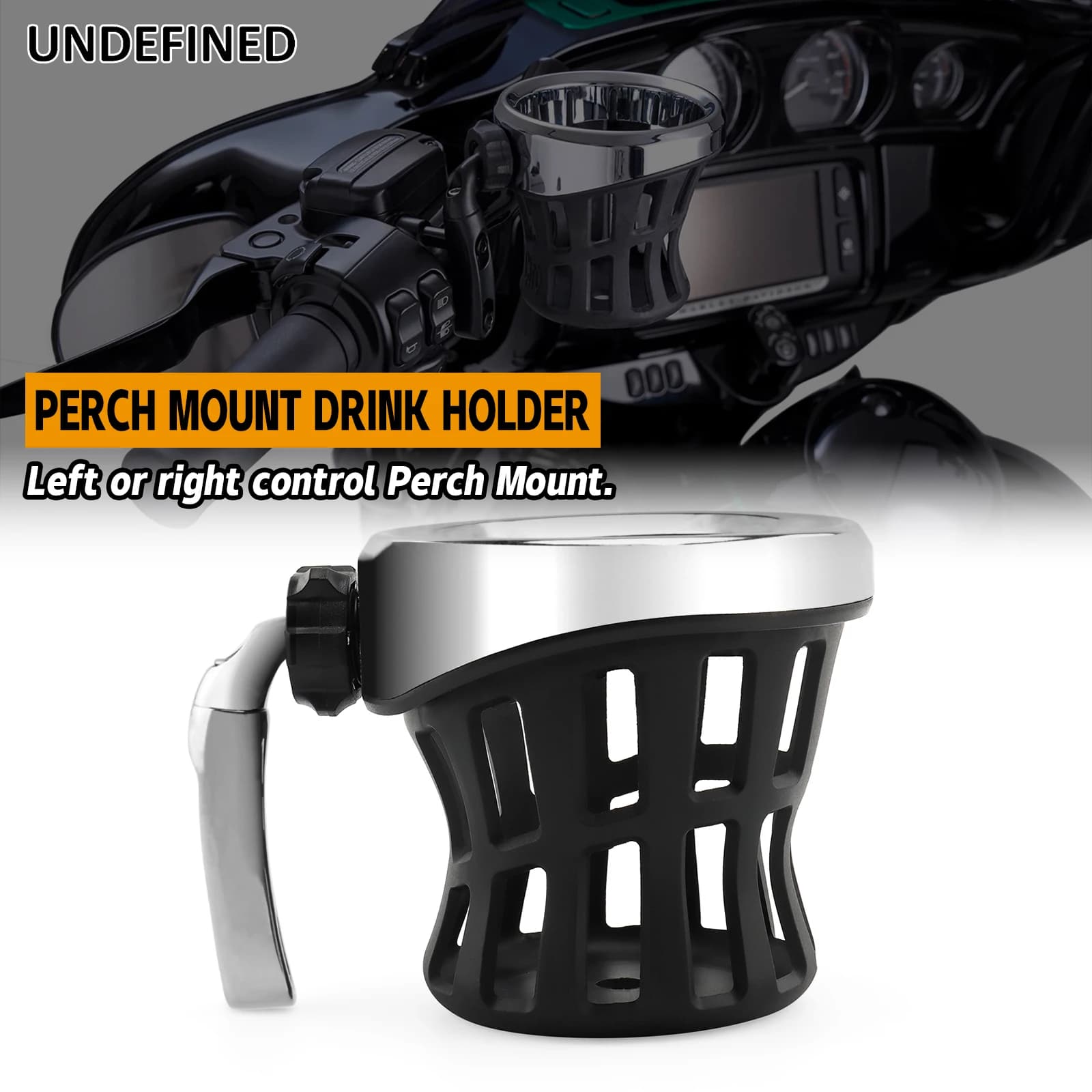Suporte para beber copo para honda gl1800 goldwing 1800 2018, suporte para copo de garrafa, abs e alumínio, suporte para copo de bebida para passageiros de motocicleta