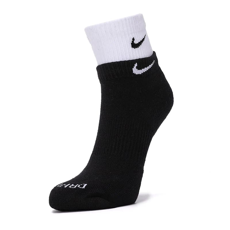 Meias Nike Masculinas e Femininas para Treinamento Físico, Corrida, Exercícios, Macias, Confortáveis, Respiráveis, Meias Casuais, Meias até a Panturrilha