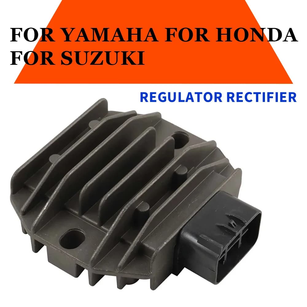Retificador regulador de tensão para motocicleta, para yamaha yfm 125 250 350 400 450 600 660 raptor grizzly honda ltz 400 suzuki trx 250 tm