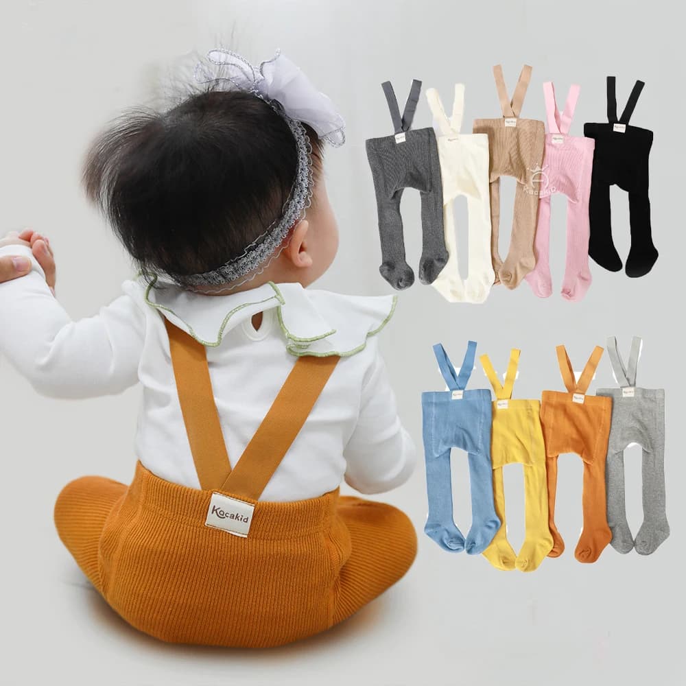 Natal bebê menina menino meia 0-24m infantil criança malha collants recém-nascidos suspender collants meia-calça sólida cintura alta legging geral