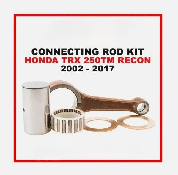 Biela de motocicleta moto biela para honda trx250 ex sportrax 2001-2008 trx250 te trx250tm recon trx250 x trx 250 recon hm8