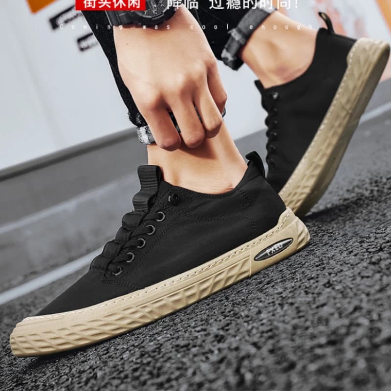 Não-couro sapatos casuais sapatos respiráveis para homem formadores sapatos de grife tênis casual uomo tênis casual