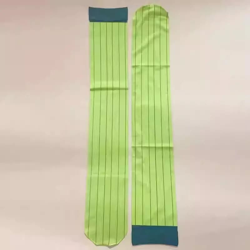 Anime mitsuri kanroji cosplay prop estilo jk meias finas feminino listrado cor bloco cosplay coxa altas uso diário dia das bruxas