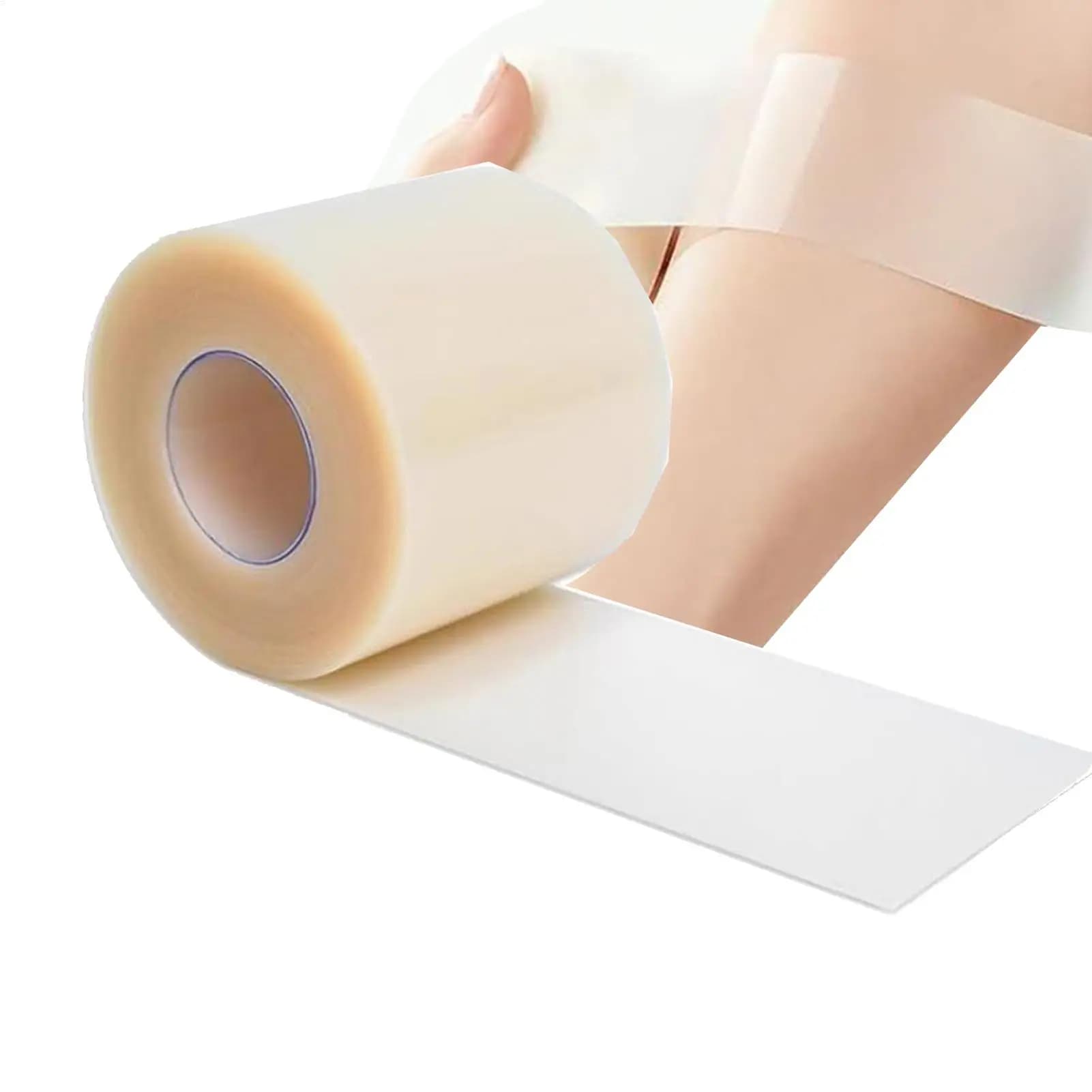 Rolo de Bandagem Hidrocolóide Impermeável Extra Fino para Cuidados com Feridas, Fita Adesiva para Cicatrizes