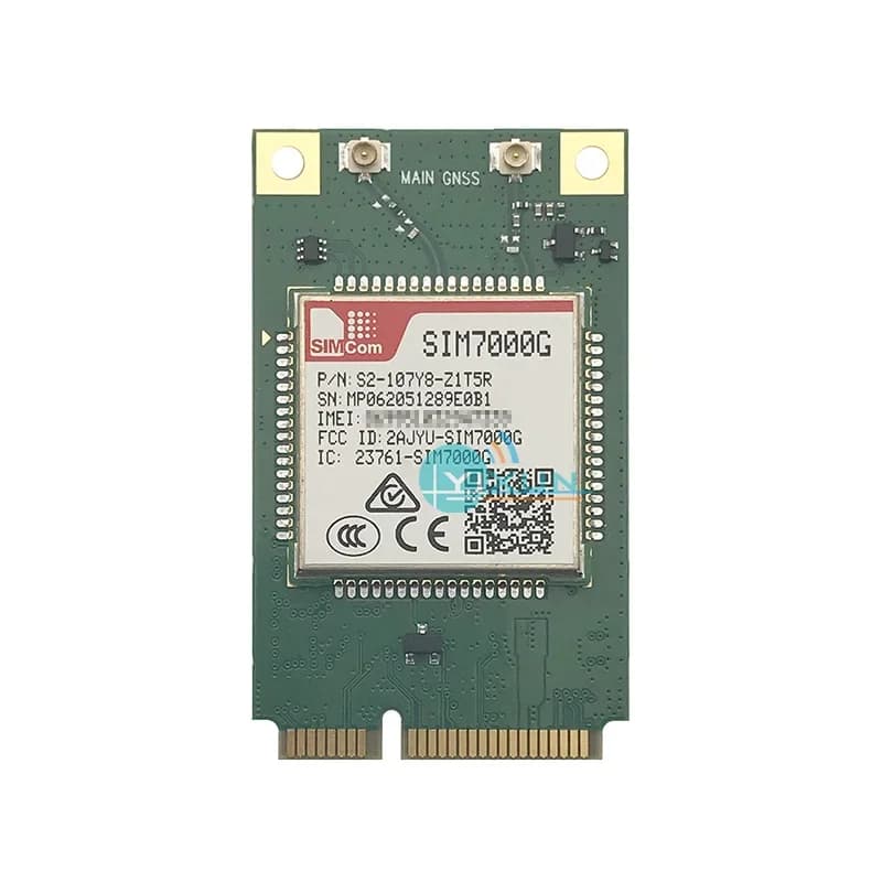 Novo original simcom sim7000g sim7000a mini módulo pcie lte CAT-M1 (emtc) nb-iot modem quad-band banda global 850/900/1800/1900mhz