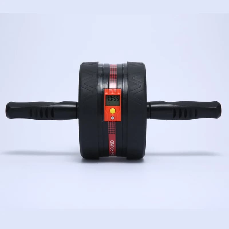Roda de rolo abdominal, equipamento de treino abdominal para treinamento de força abdominal e central, rodas de exercício de ginástica em casa para homens e mulheres