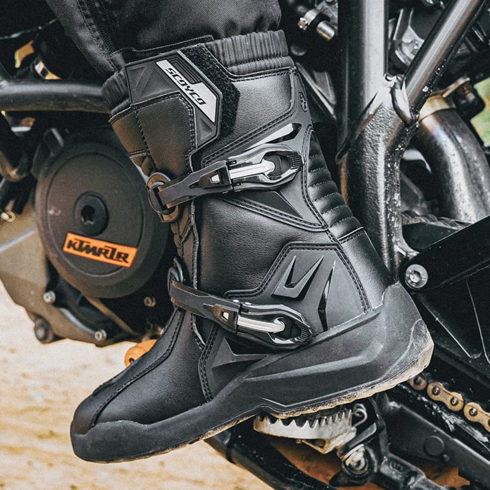 Botas de motocross à prova dwaterproof água botas de moto anti-queda botas moto hombre sapatos de motocicleta botas de equitação