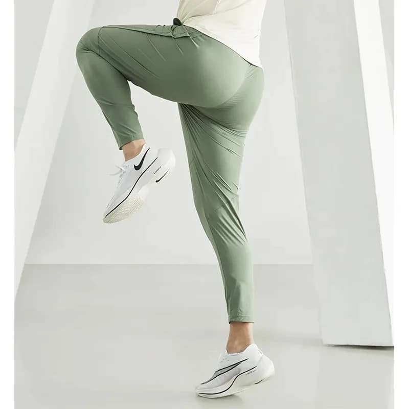 Calças de corrida dos homens roupas esportivas jogging sweatpants secagem rápida fina treino elástico ginásio calças de fitness treinamento calças esportivas