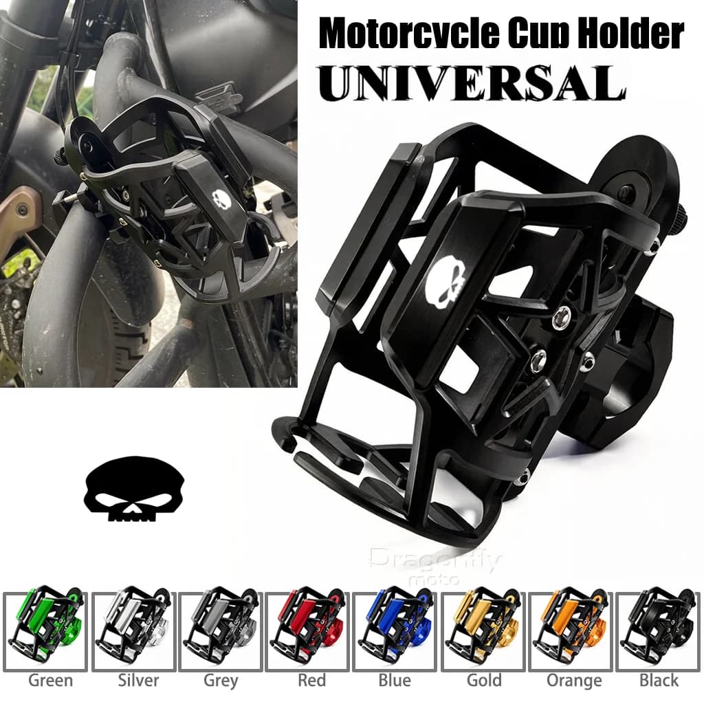 Suporte para copo para motocicleta Harley Davidson ADV 1250 PA1250 Special Softail Sportster Touring, suporte para garrafa de água/bebida.