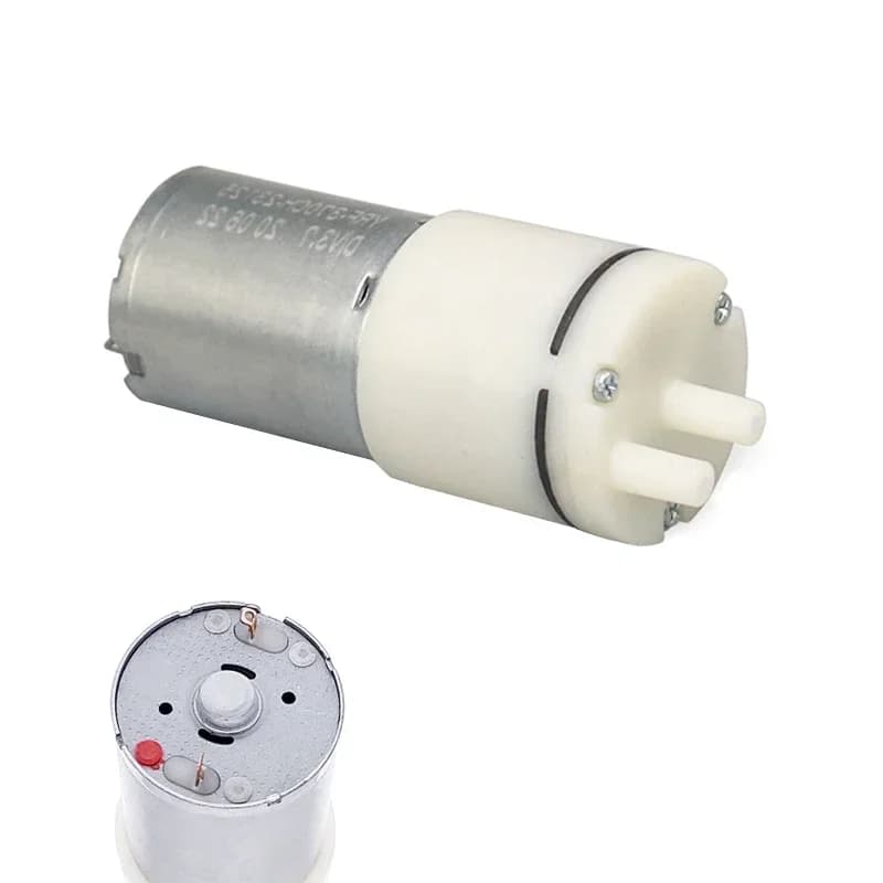 370 mini bomba de ar dc 6v 12v bomba de vácuo elétrica micro motor impulsionador de vácuo para instrumento de beleza tratamento médico bomba de mama
