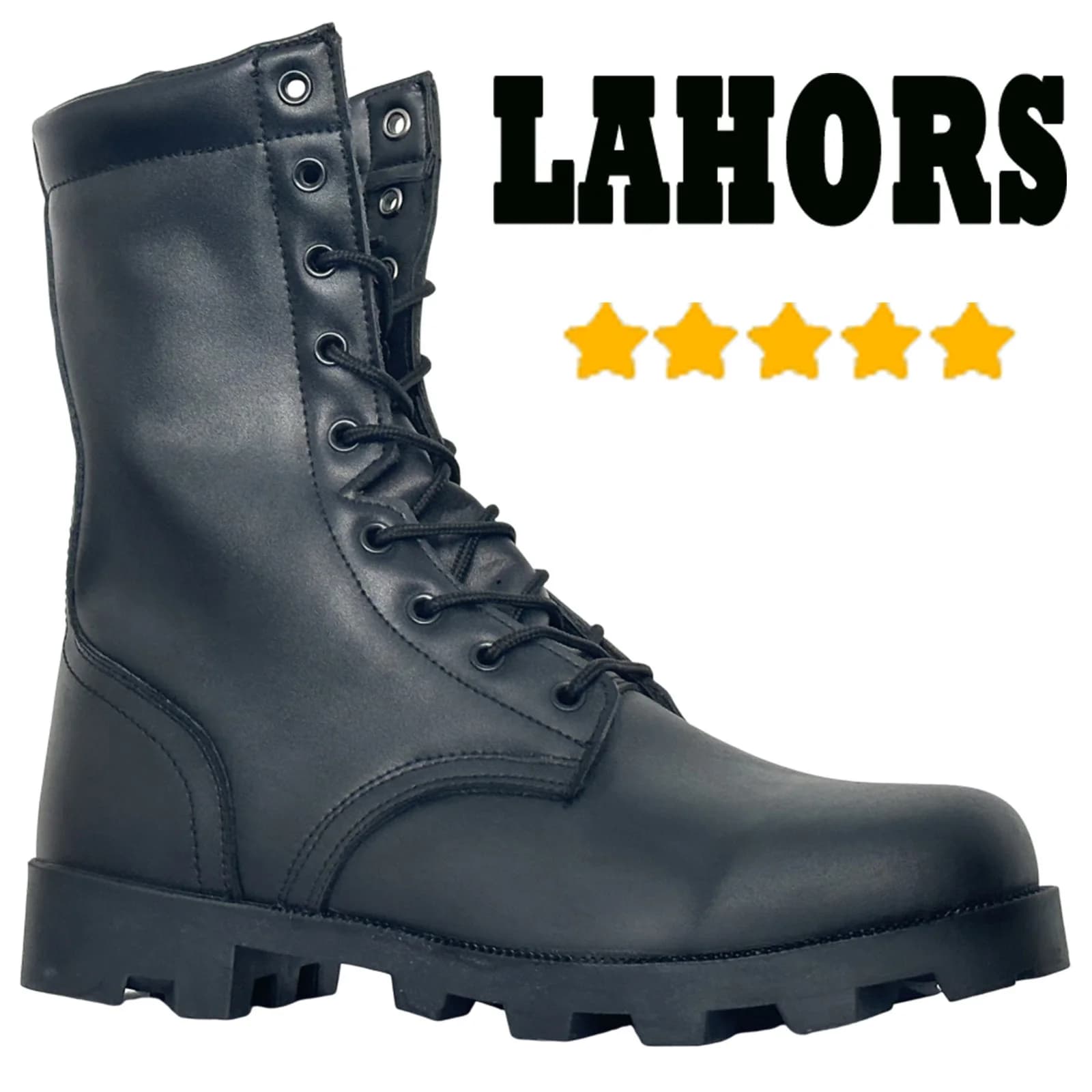 LAHORS ®   Homem de couro original botas táticas esporte caminhadas sapatos ao ar livre tornozelo deserto botas combate sapatos segurança trabalho botas hombre