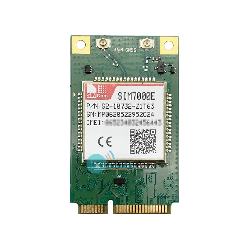 Novo original simcom sim7000e mini pcie quad-band gprs/edge lte módulo iot b3/b5/b8/b20/b28 nb-iot competitivo com sim900 sim800