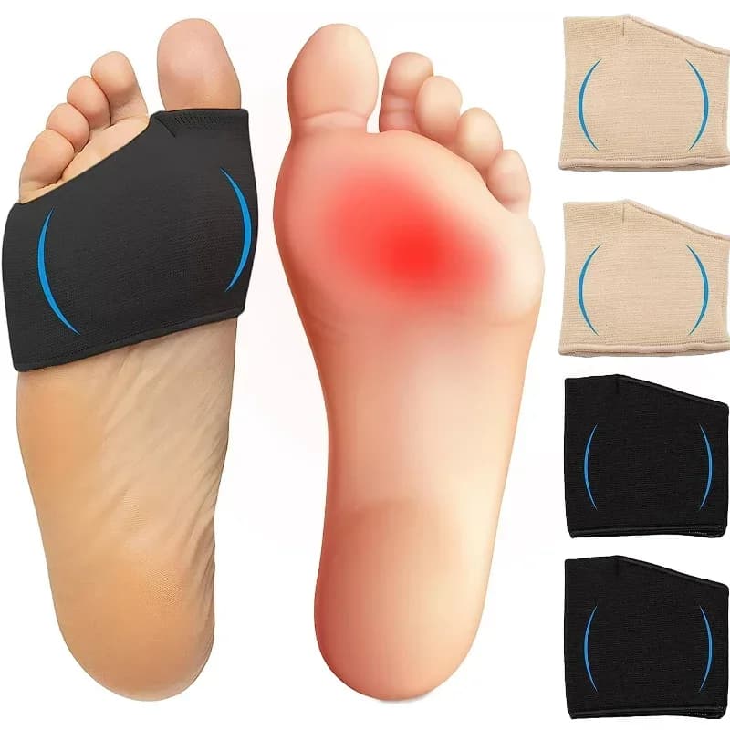 Palmilhas de gel de silicone, palmilhas metatarsas para homens e mulheres, salto meio favo de mel, respirável, alívio de sapato, absorção de umidade, almofada para antepé
