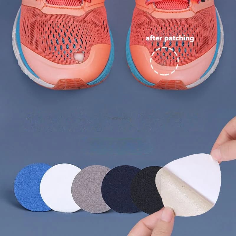 Remendo de sapato vamp reparação adesivo subsídio pegajoso sapatos palmilhas protetor de calcanhar buraco reparação forrado anti-desgaste calcanhar ferramenta de cuidados com os pés