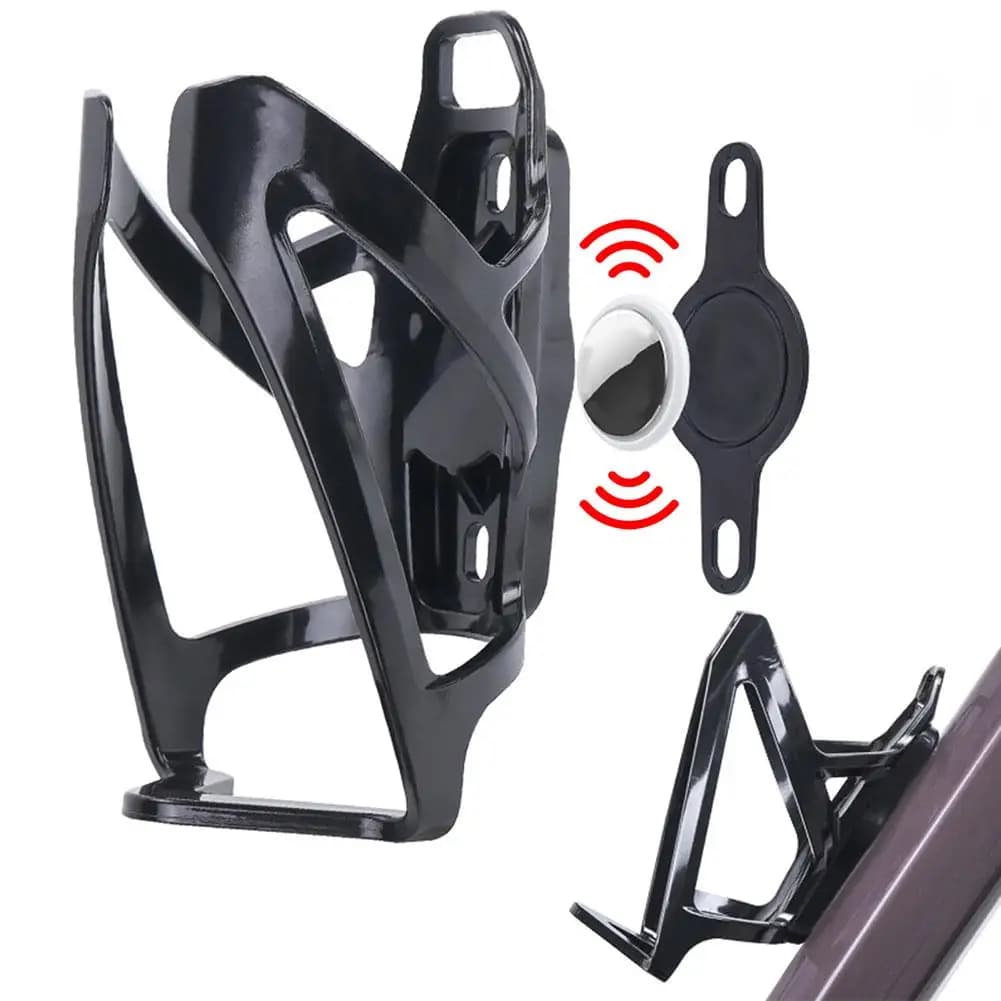 Para airtag localizador garrafa de água gaiola bicicleta posicionamento anti-roubo de alta qualidade bicicleta motocicleta ciclismo suporte de copo de água