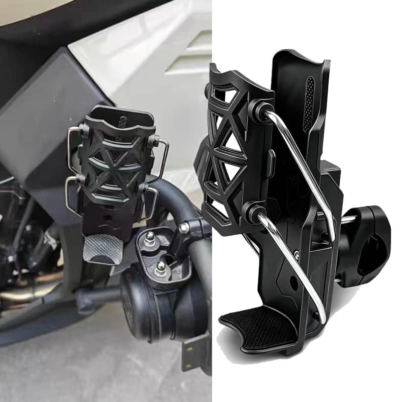 Suporte para Garrafa de Água de Motocicleta 360 °   Suporte de copo anti-vibração giratório para VOGE DS900X DS525X DS625X DS800X CU525 CU625 DS300 AC 300
