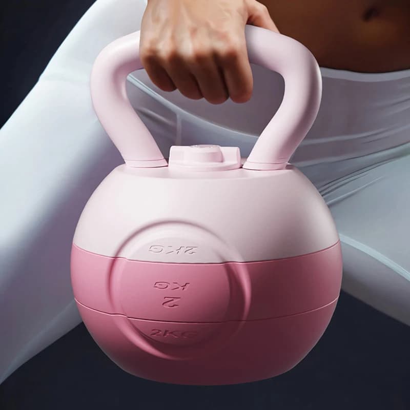 Equipamento de Treinamento para Glúteos e Agachamento para Mulheres e Homens, Kettlebell Ajustável de 4/6/8/10KG Preenchido com Água, Atacado Personalizado de Alta Qualidade