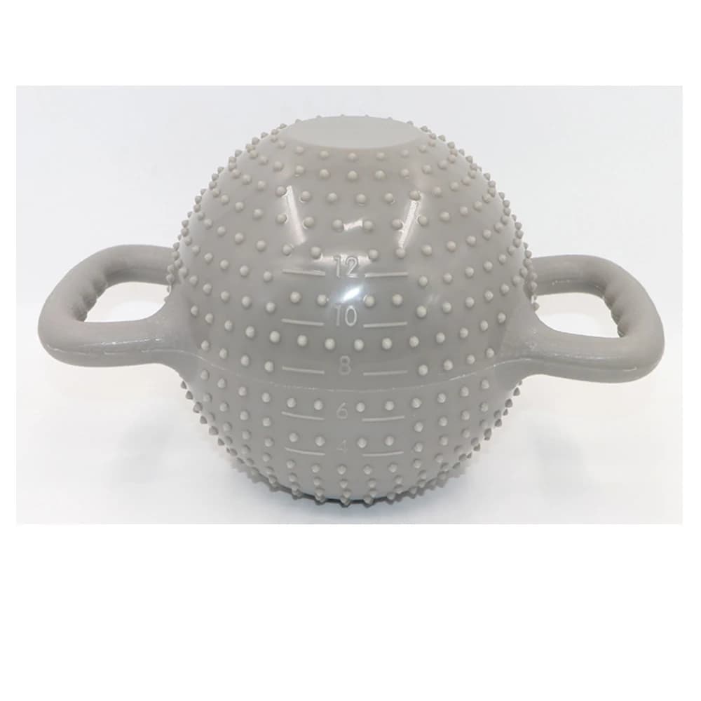 Kettlebell macio ajustável grátis em PVC 6P com pontos de massagem para fitness doméstico