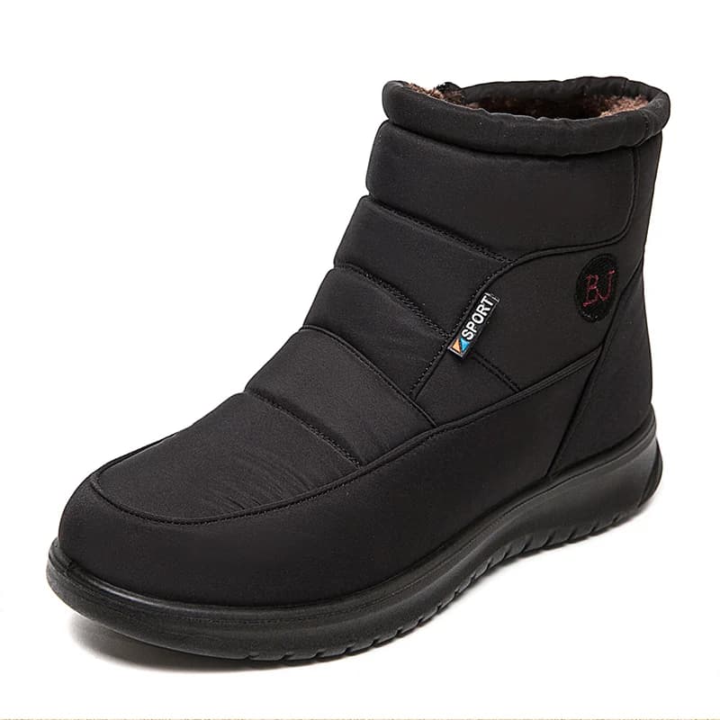 Botas femininas botas de pele à prova dwaterproof água para neve sapatos de inverno mulher casual botas de borracha mujer moda botas de inverno botas femininas