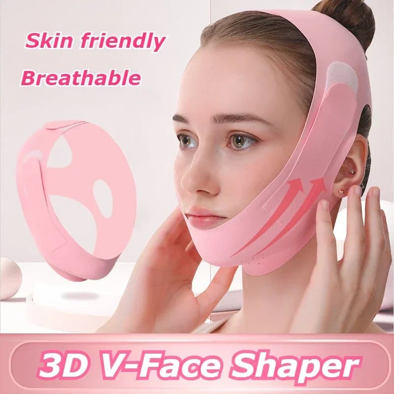 Reutilizável rosto emagrecimento bandagem v linha rosto shaper queixo bochecha elevador cinto de massagem facial cinta rosto massageador beleza cuidados com a pele ferramentas