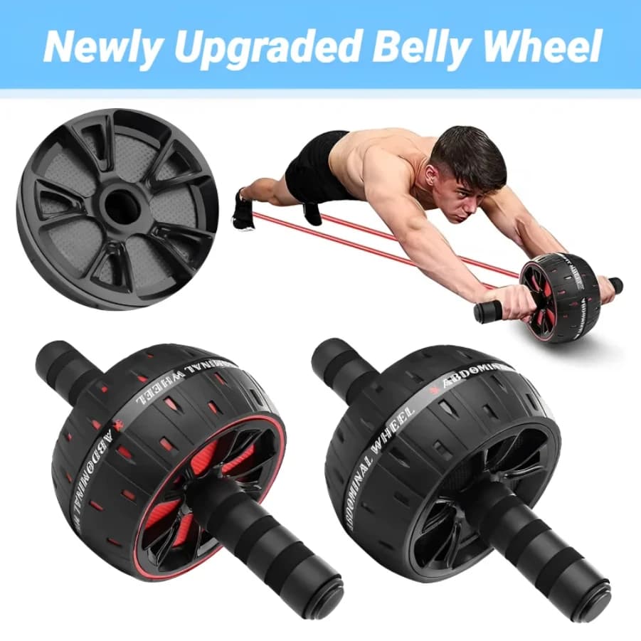 Rolo grande para abs, equipamento de exercício, roda de treino, núcleo abdominal, casa, academia, dispositivo muscular, fitness, homens e mulheres, perda de peso