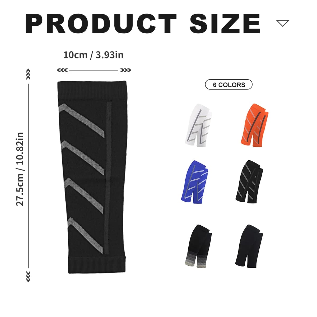Meias esportivas de compressão, suporte para panturrilha, auxiliam para corrida noturna, leggings de nylon, meias finas para homens, corrida ao ar livre, meias de pressão longas